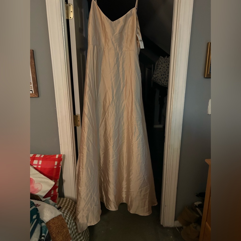 Show Me Your MuMu Cream Maxi Dress